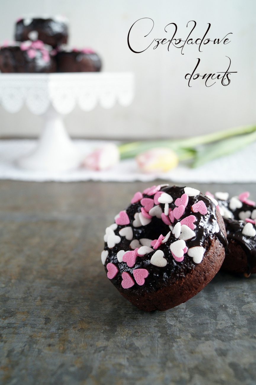 Czekoladowe donuts