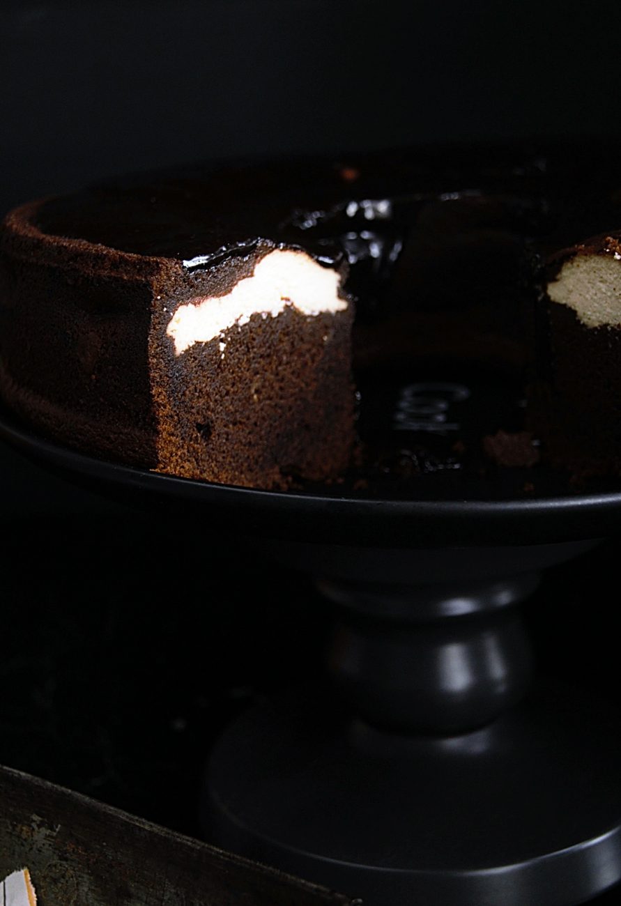 Babka czekoladowa z serem