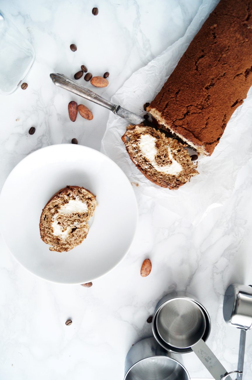 Rolada tiramisu