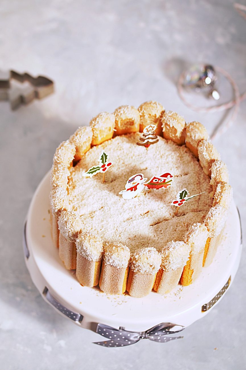 Świąteczny tort piernikowy